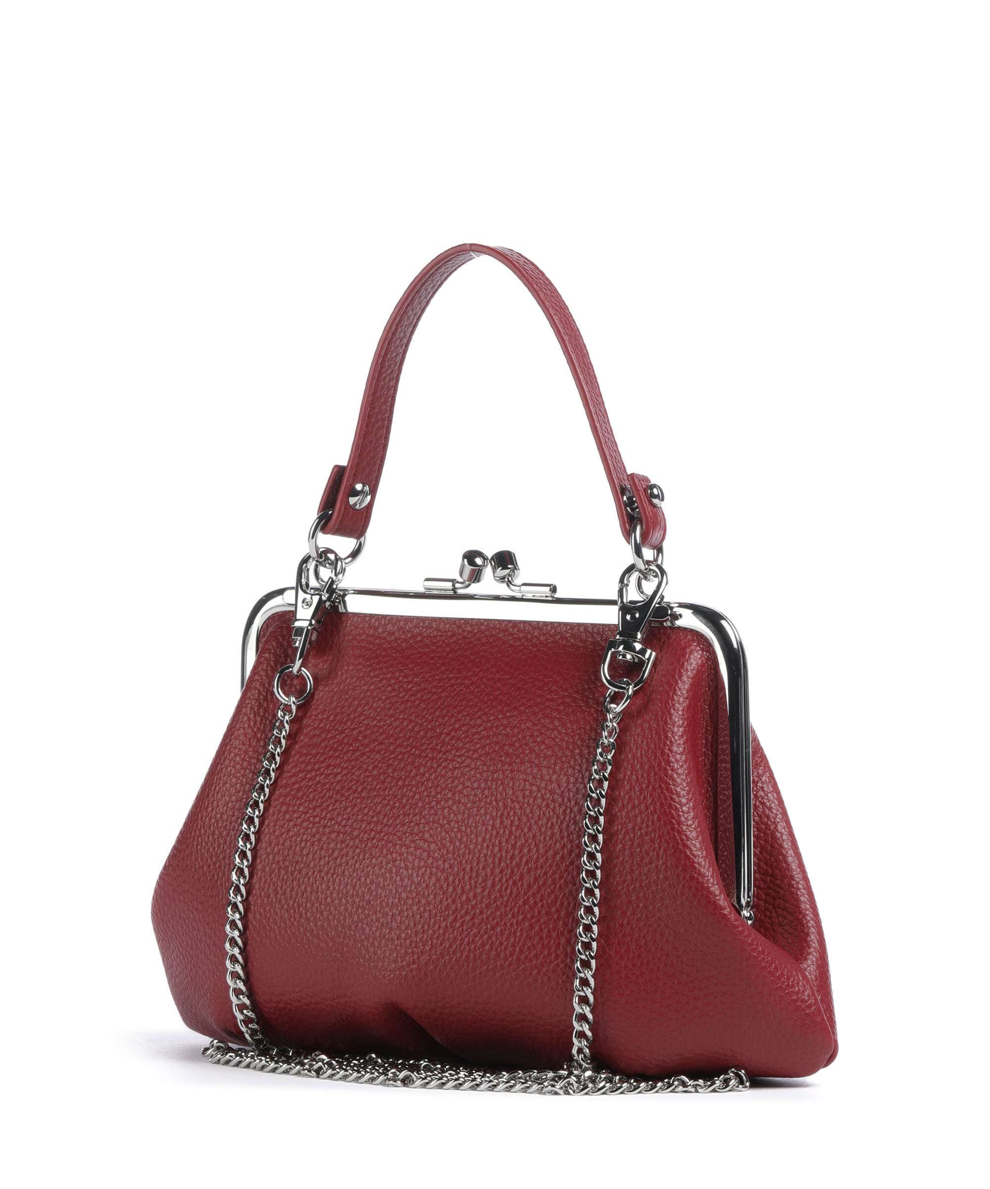 Vivienne Westwood Granny Frame Grain Crossbody bag red