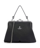 Vivienne Westwood Granny Frame Saffiano Torba preko ramena black