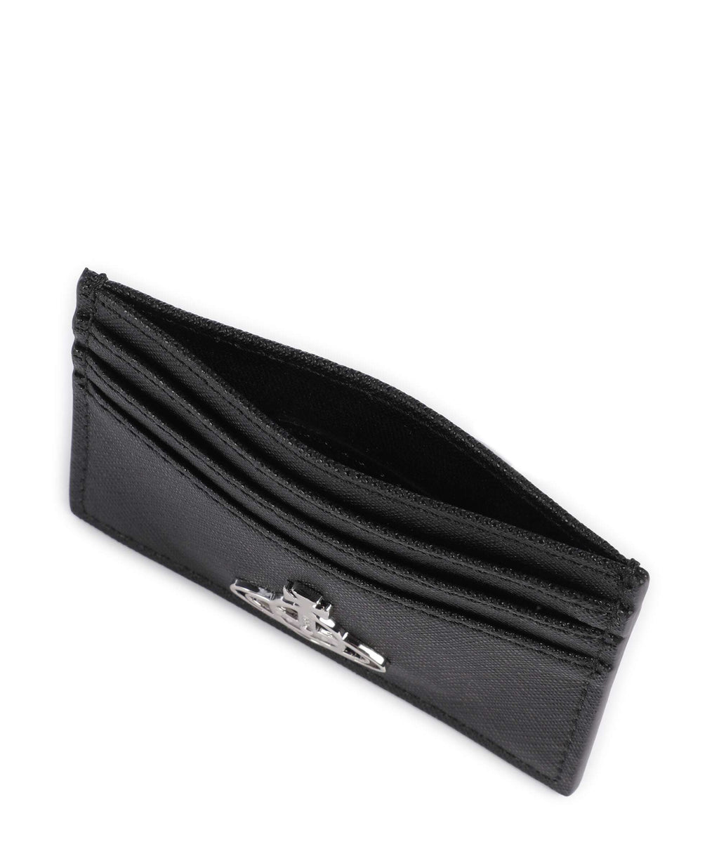 Vivienne Westwood Saffiano Credit card holder black