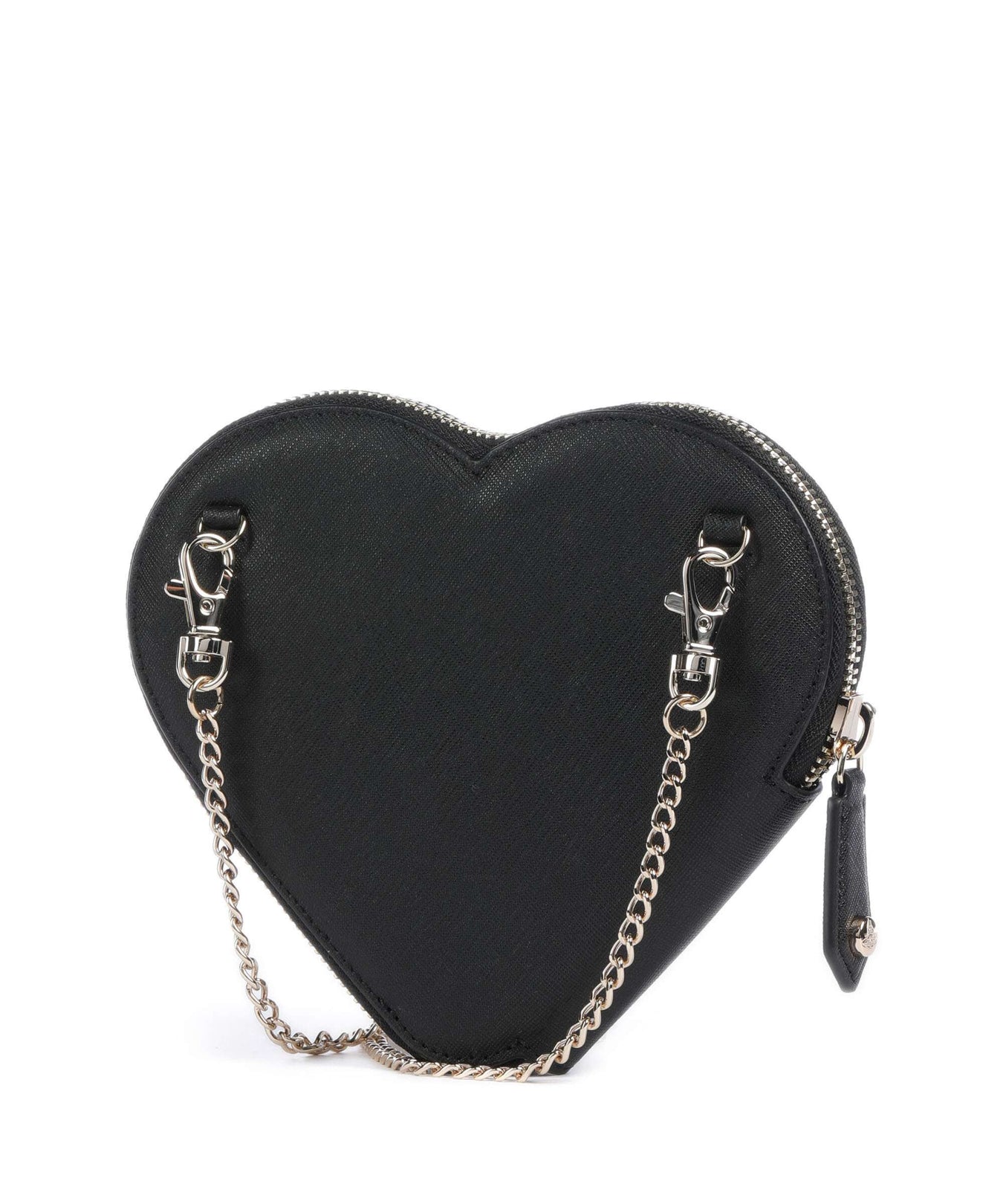 Vivienne Westwood Saffiano Heart Crossbody bag black