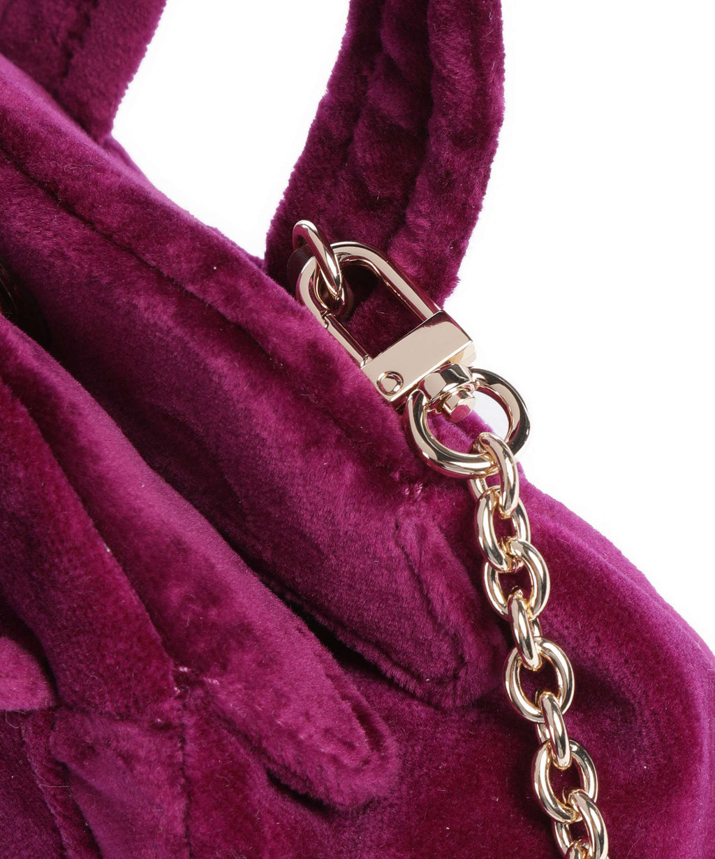 Vivienne Westwood Archive Velvet Mini Crossbody bag purple