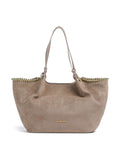 Love Moschino Gold Bead Tote bag sabbia