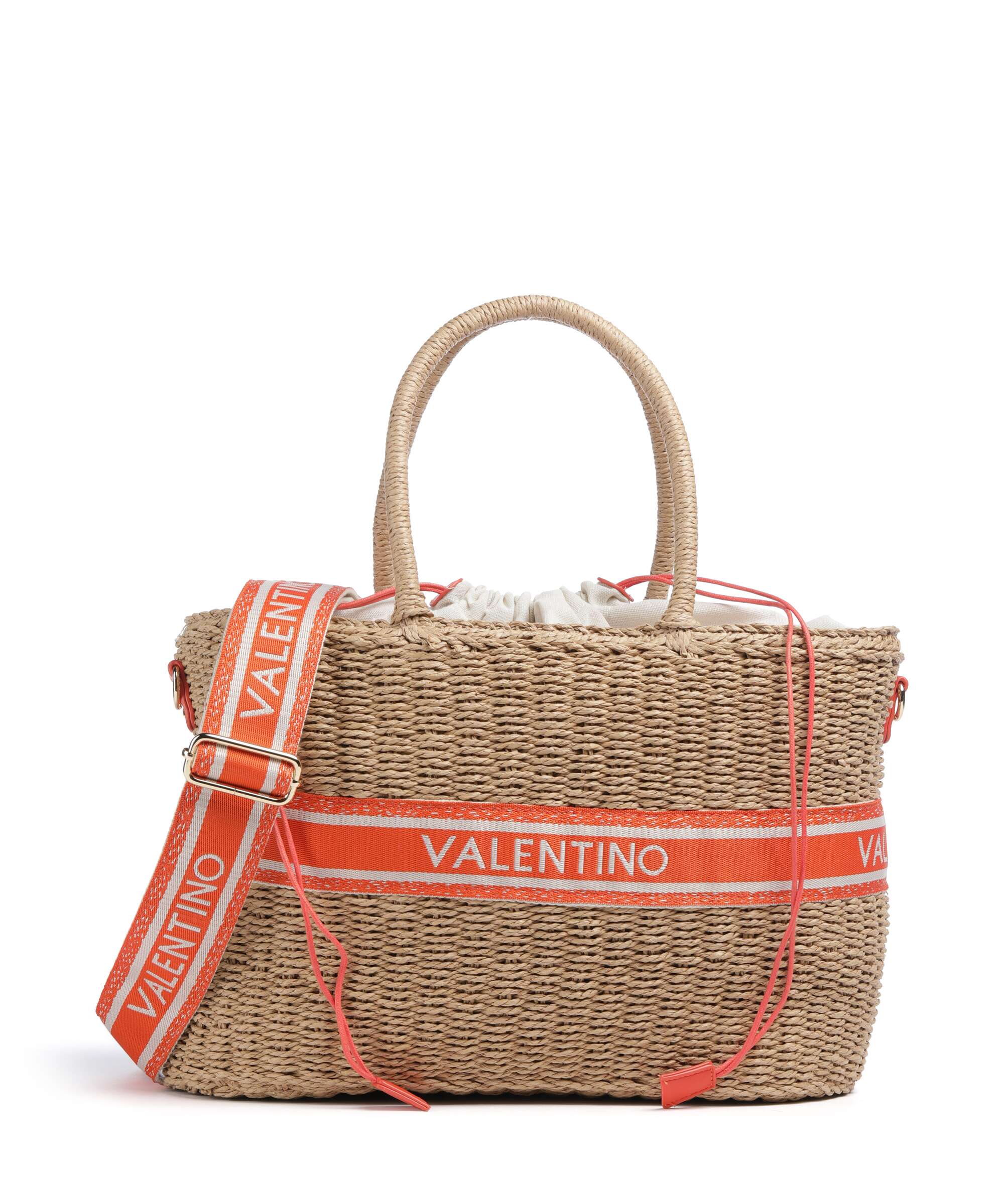 Valentino Bags Boho Tote bag naturale/arancio