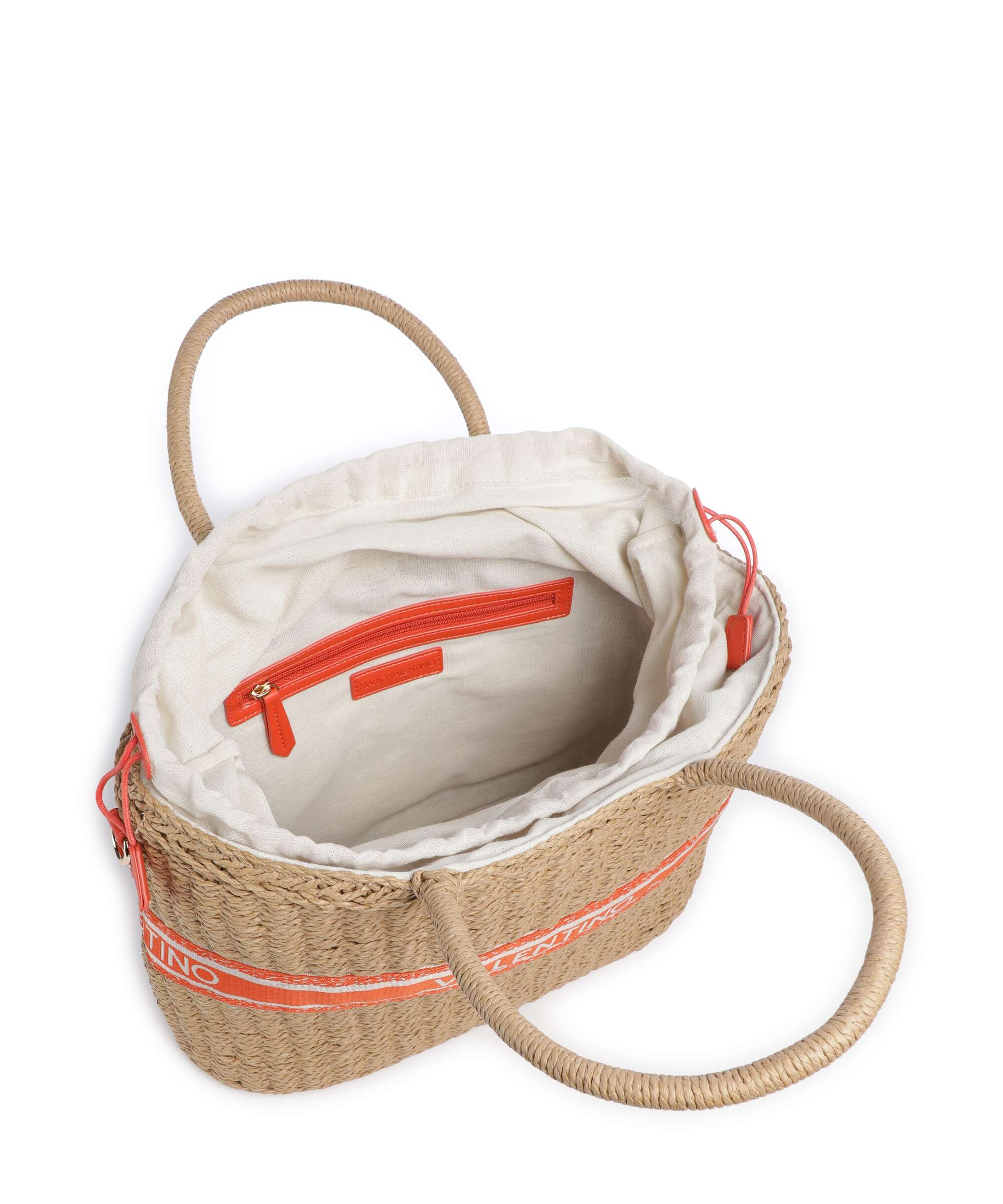 Valentino Bags Boho Tote bag naturale/arancio