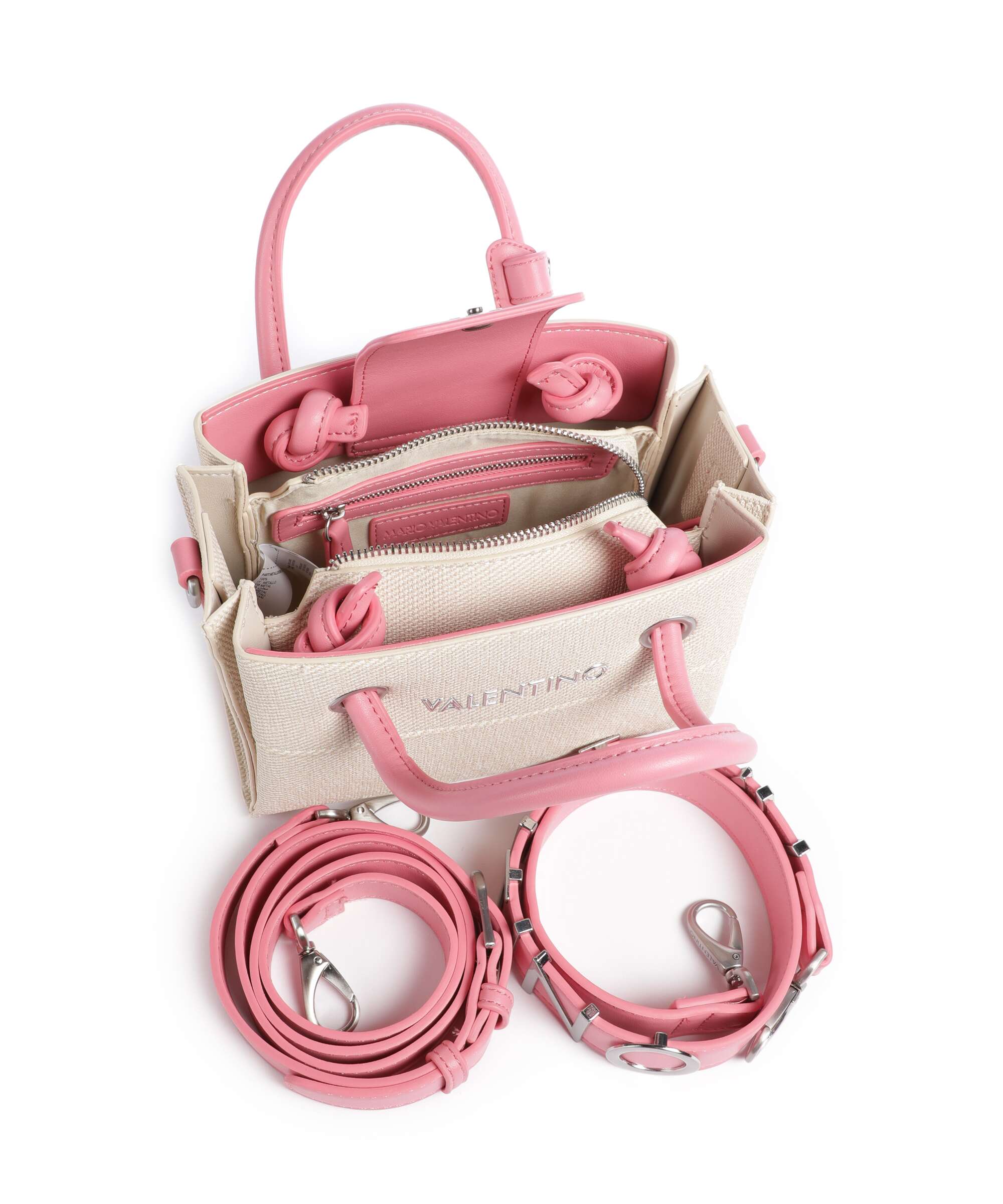 Valentino Bags Alexia Summer Handbag naturale/rosa