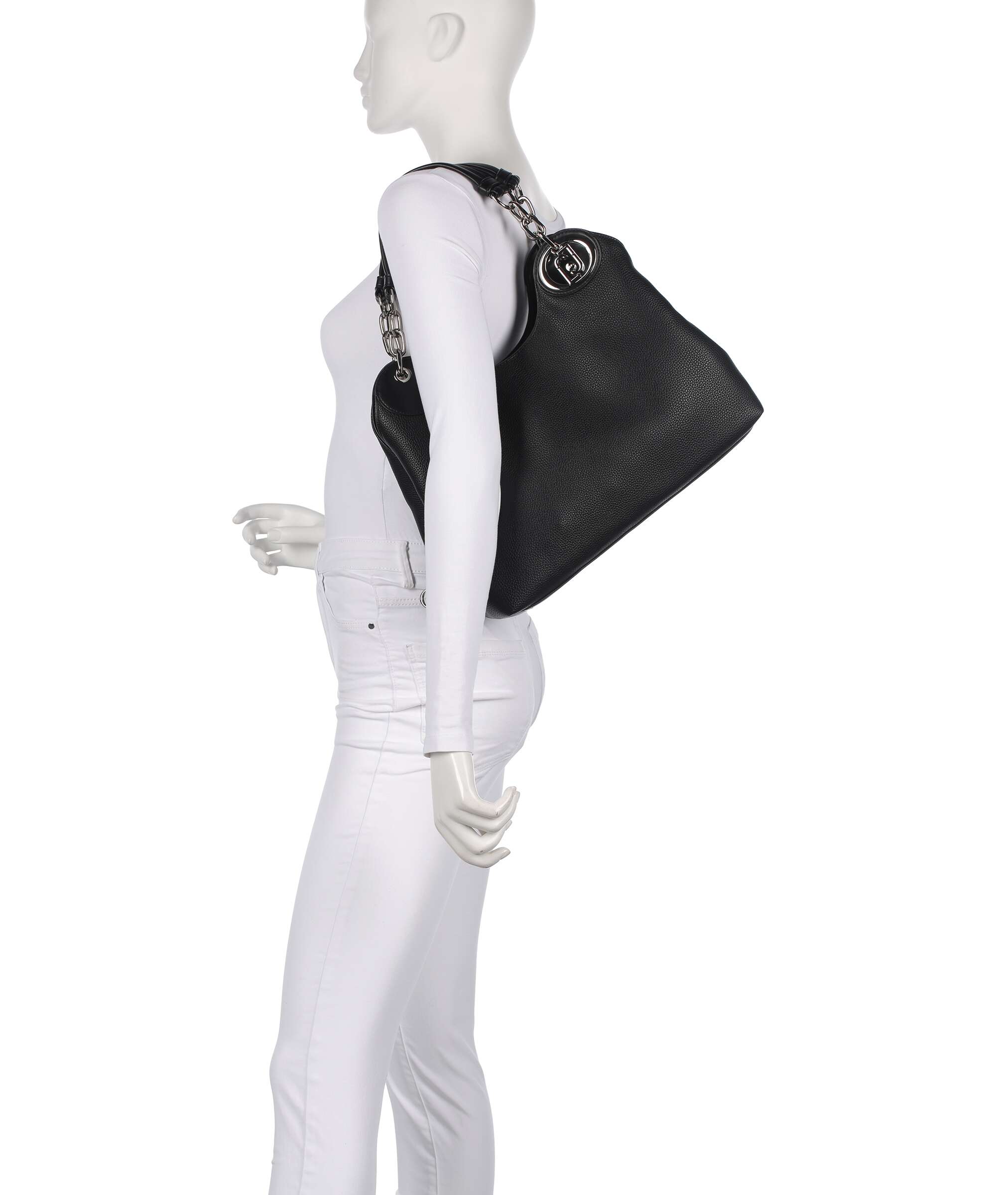 Liu Jo Faiza M Tote bag nero/steel