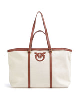 Pinko Shopper beige/cuoio/antique gold