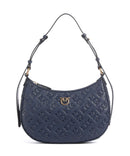 Pinko Half Moon Mini Torba preko ramena blu indaco ombroso/antique gold