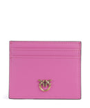 Pinko Futrola za kreditnu karticu rosa flogo/antique gold