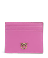 Pinko Futrola za kreditnu karticu rosa flogo/antique gold