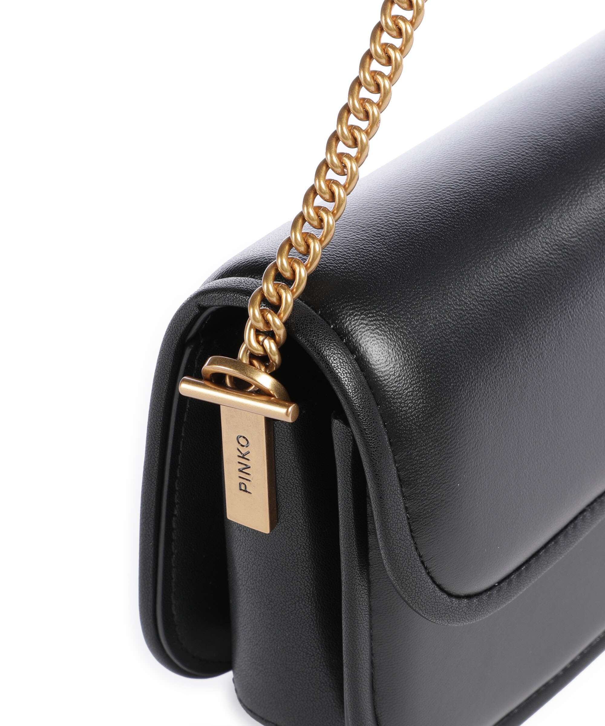 Pinko Love Box Baguette Shoulder bag nero/antique gold