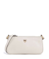Pinko Half Moon Mini Torba preko ramena bianco seta/antique gold