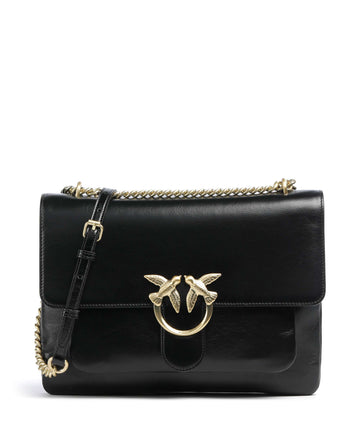 Pinko Love One Soft Big Torba preko ramena nero limousine/matt gold