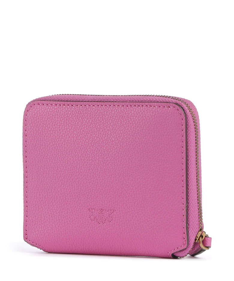 Pinko Taylor Wallet rosa flogo/antique gold