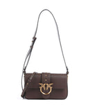Pinko Love One Mini Slouchy Torba preko ramena marrone castano/antique gold