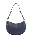 Pinko Half Moon Mini Torba preko ramena blu indaco ombroso/antique gold
