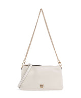 Pinko Double Mini Torba preko ramena bianco seta/antique gold