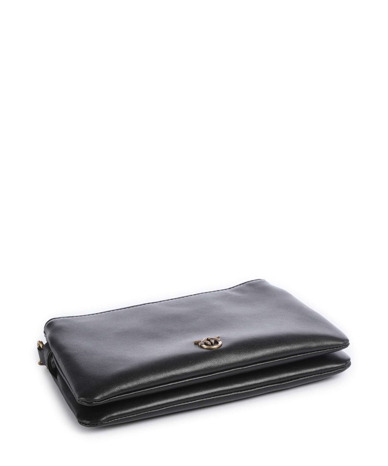 Pinko Double Mini Shoulder bag nero/antique gold