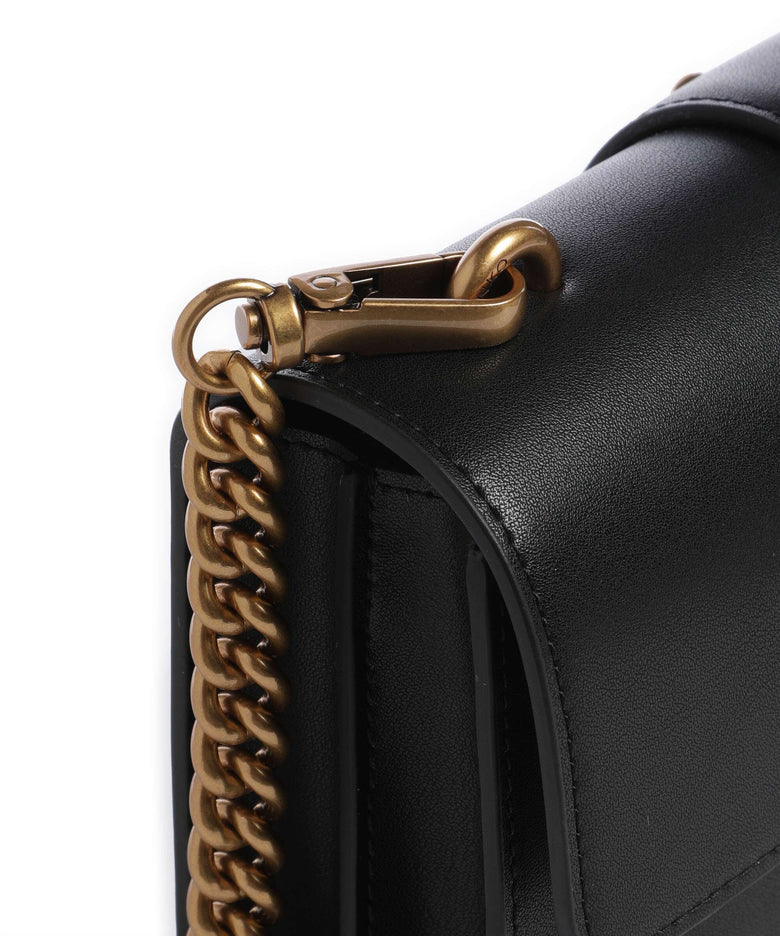 Pinko Love One Mini Crossbody bag nero/antique gold