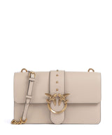 Pinko Love One Classic Torba preko ramena beige/grigio fumo/antique gold