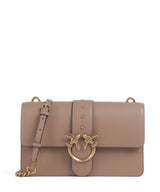 Pinko Love One Classic Torba preko ramena biscotto zenzero/antique gold