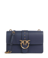 Pinko Love One Classic Torba preko ramena blu indaco ombroso/antique gold