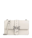 Pinko Love One Classic Torba preko ramena bianco seta/old silver