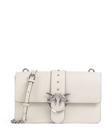 Pinko Love One Classic Torba preko ramena bianco seta/old silver