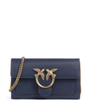 Pinko Love One Novčarka blu indaco ombroso/antique gold