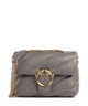 Pinko Love Puff Mini Shoulder bag grigio asfalto/antique gold