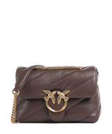 Pinko Love Puff Mini Torba preko ramena marrone castano/antique gold