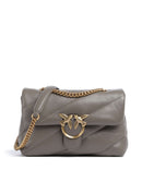 Pinko Love Puff Classic Torba preko ramena grigio asfalto/antique gold
