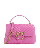 Pinko Love Lady Puff Mini Torbu rosa flogo/antique gold