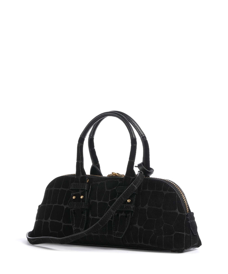 Pinko Bowling Baguette Handbag nero/antique gold