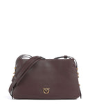 Pinko Triplet Mini Torba preko ramena rosso mogano/antique gold
