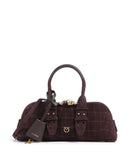 Pinko Bowling Baguette Torbu rosso mogano/antique gold