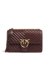 Pinko Love One Classic Torba preko ramena rosso vino/antique gold