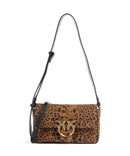 Pinko Love One Mini Slouchy Torba preko ramena brown