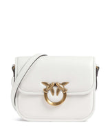 Pinko Love One Mini Crossbody bag bianco nembo/antique gold