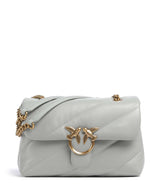 Pinko Love Puff Classic Torba preko ramena grigio perla/antique gold