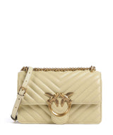 Pinko Love One Mini Torba preko ramena giallo vaniglia/antique gold
