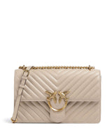 Pinko Love One Classic Torba preko ramena beige/grigio fumo/antique gold