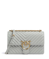 Pinko Love One Classic Torba preko ramena grigio perla/antique gold