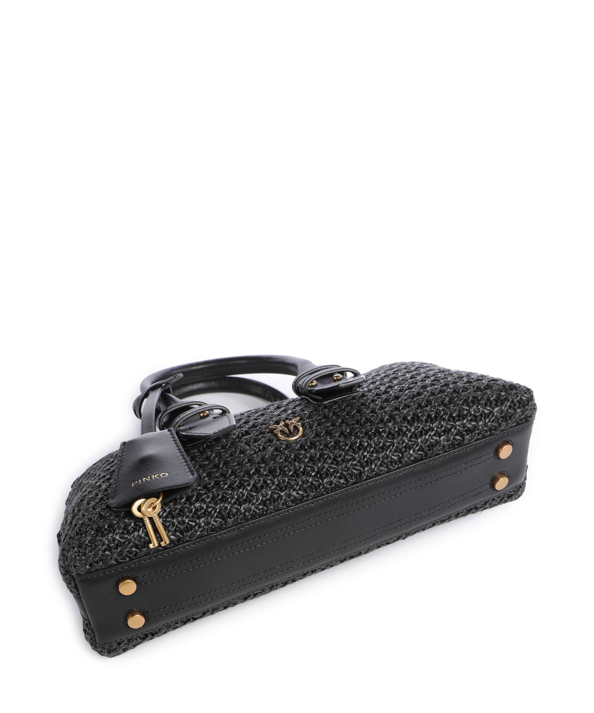 Pinko Bowling Horizontal Handbag nero/antique gold