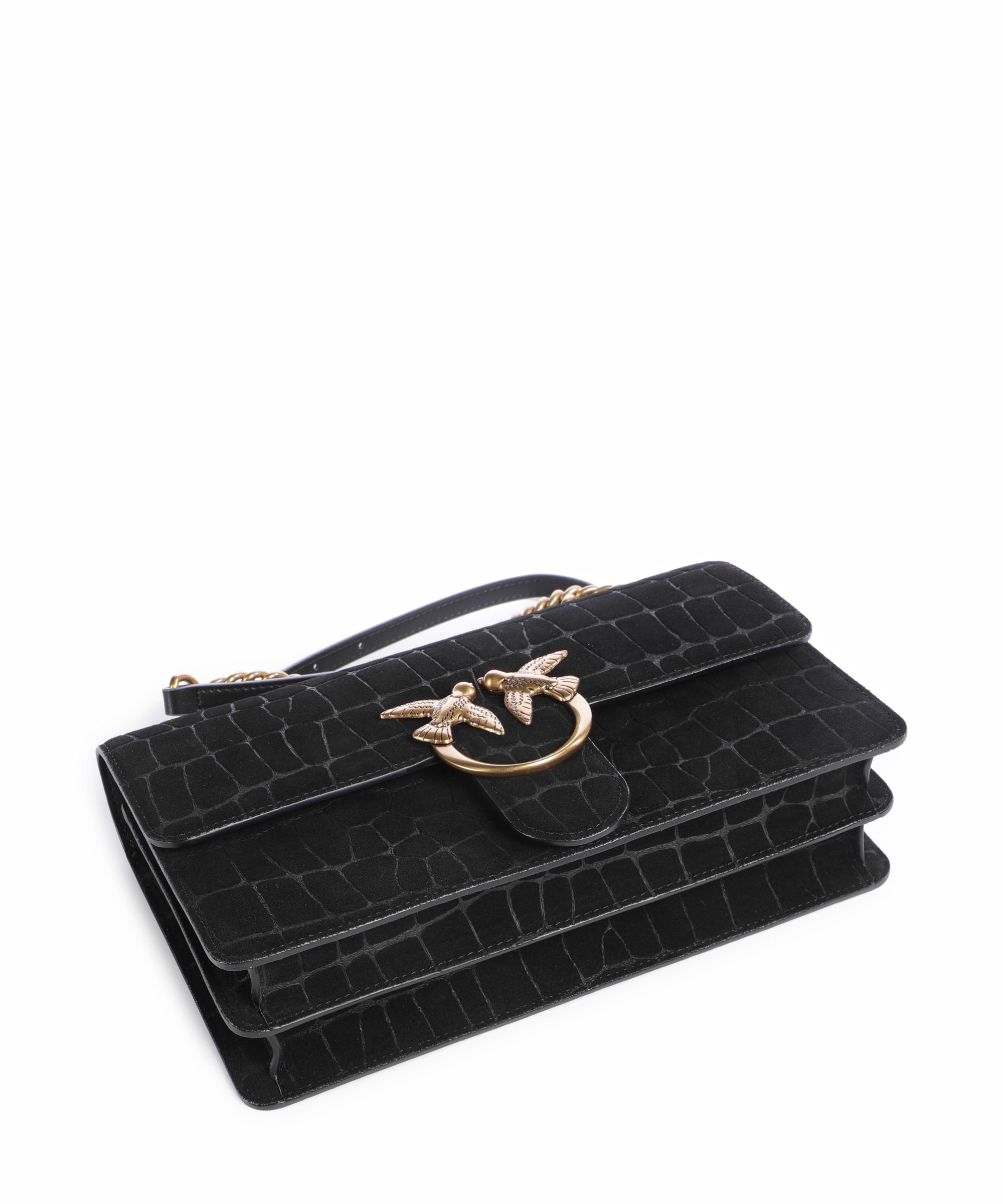 Pinko Love One Classic Shoulder bag nero/antique gold