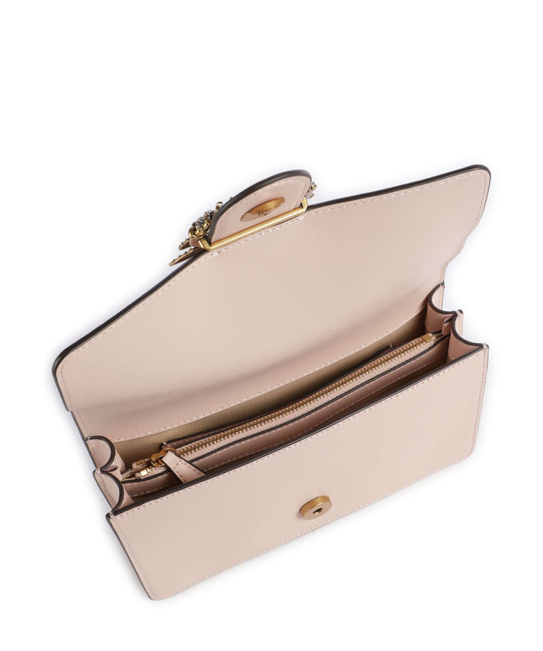 Pinko Love One Mini New Buckle Crossbody bag rosa cammeo/antique gold