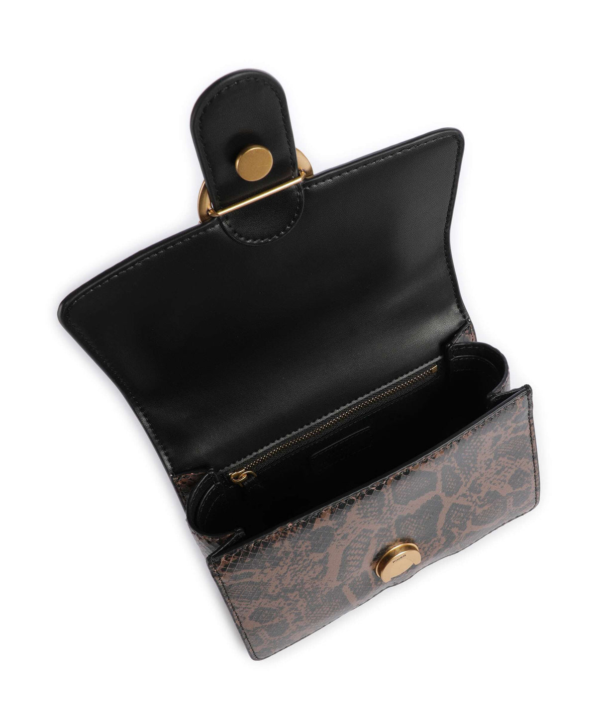 Pinko Love One Mini Crossbody bag roccia/marrone/antique gold