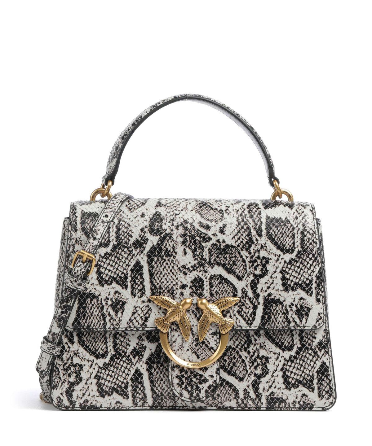 Pinko Love One Classic Handbag roccia/nero/antique gold