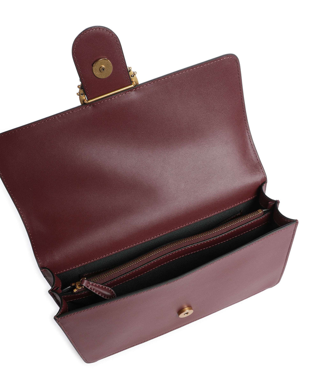 Pinko Love One Classic New Buckle Crossbody bag ribes intenso/antique gold