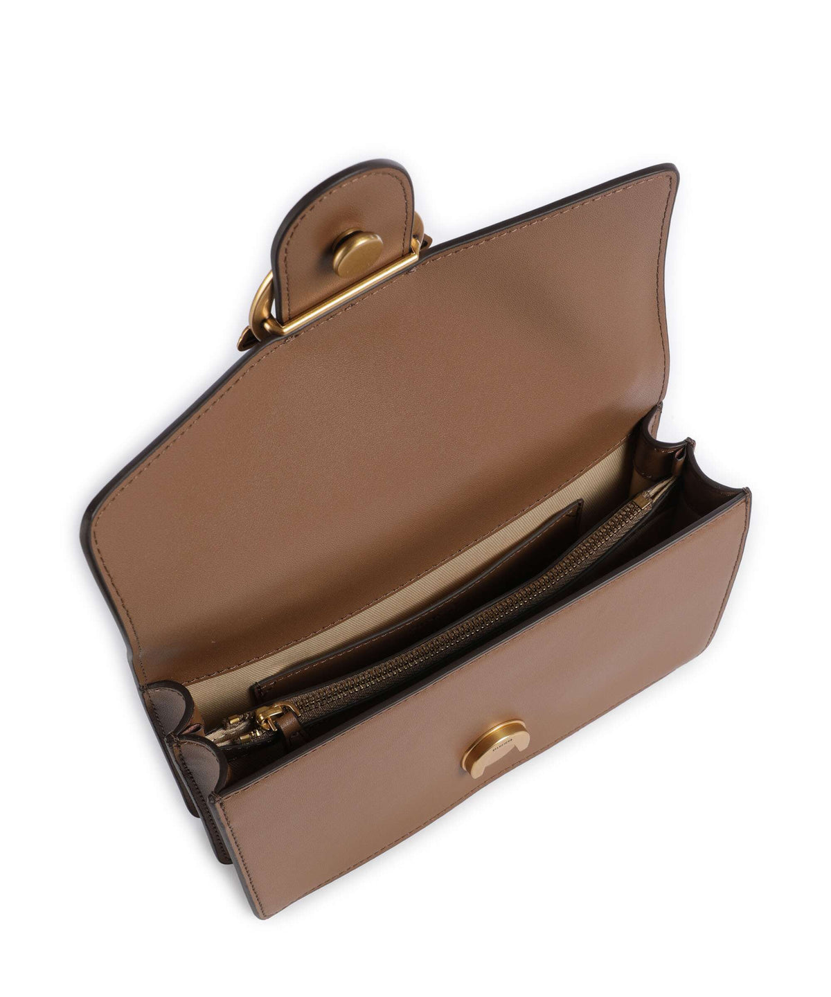 Pinko Love One Mini Crossbody bag marrone cognac/antique gold